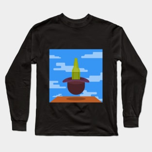 magritte art Long Sleeve T-Shirt